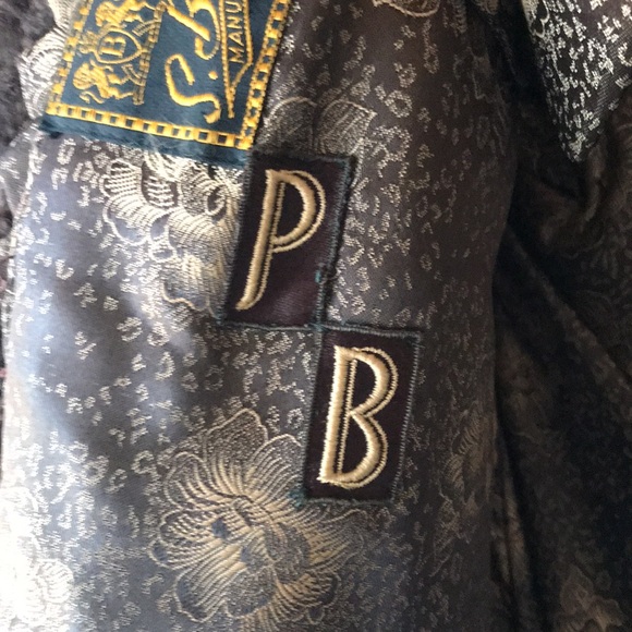 Mid-Century brown Persian lamb mink collar short coat - Picture 11 of 14